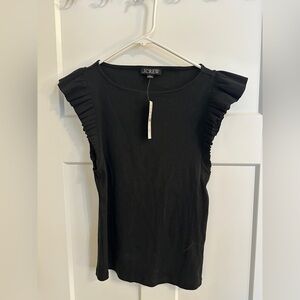 J Crew: Flutter Sleeve Top